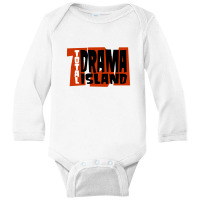 Total Drama Island Long Sleeve Baby Bodysuit | Artistshot