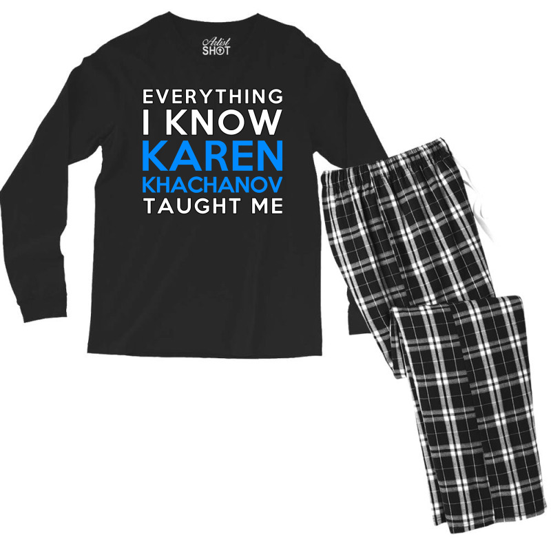 Lover Gift Easy Pieces Funny Gifts Boy Girl Men's Long Sleeve Pajama Set by ArtistMarlee | Artistshot