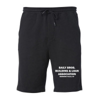 Bailey Bros Building And Loan Association Fleece Short | Artistshot