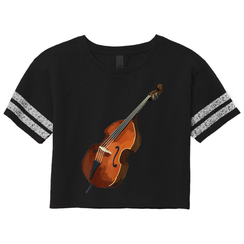 Contrabass Double Bass Music T Shirt Tee Tees T Shirt Tshirt Scorecard Crop Tee by cm-arts | Artistshot