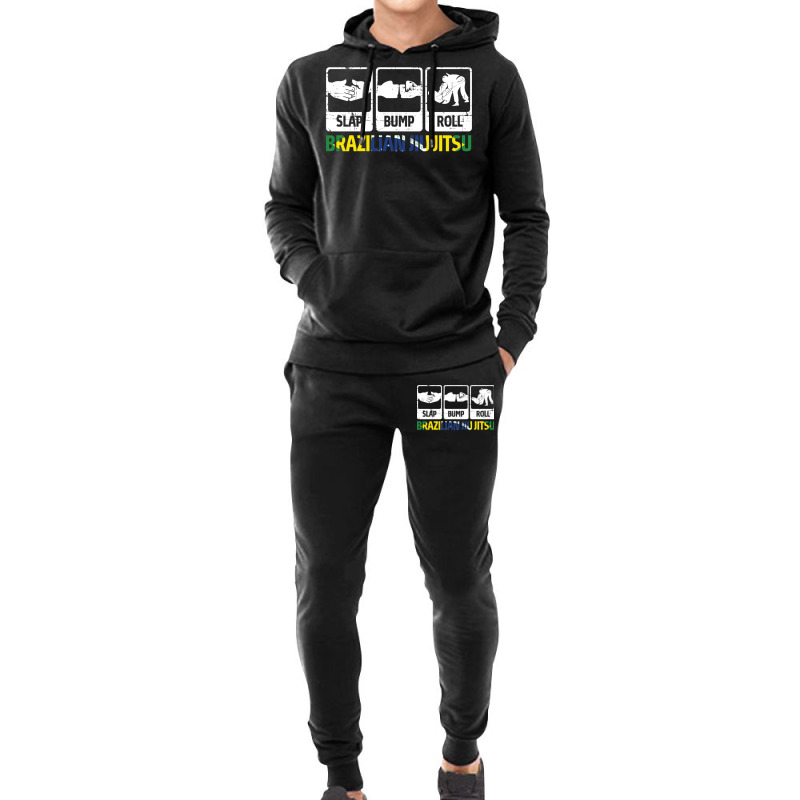 Long Sleeve   Bjj Brazilian Jiu Jitsu Slap   Bumb   Roll Hoodie & Jogger Set | Artistshot