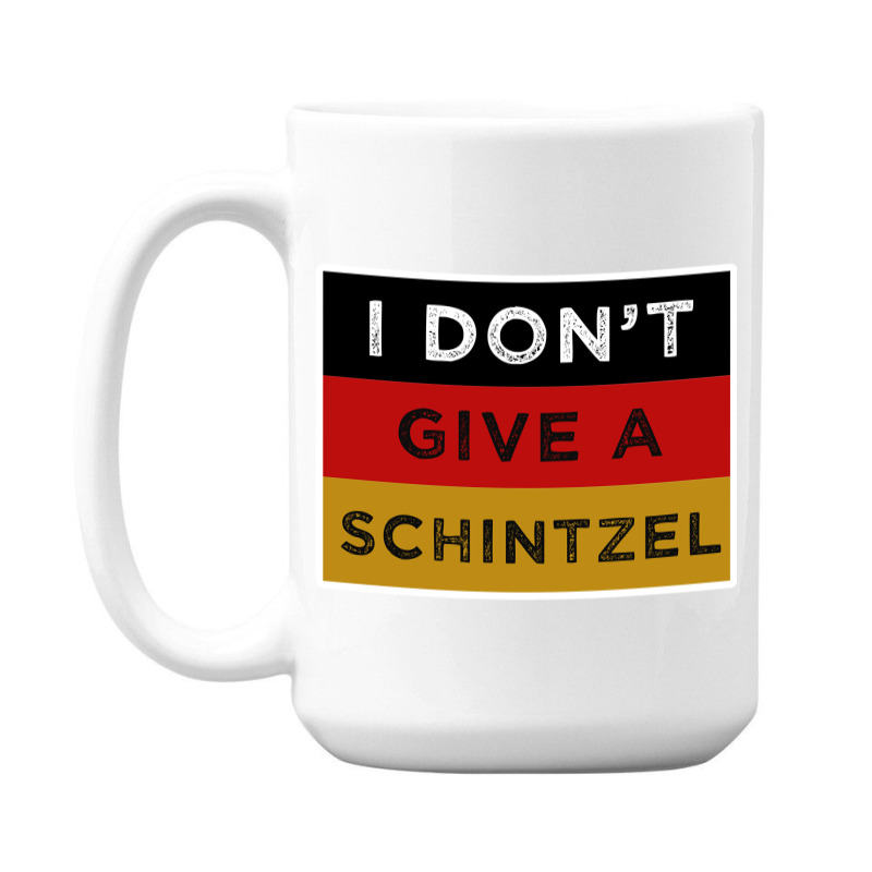 I Dont Give A Schnitzel Funny Oktoberfest 15 Oz Coffee Mug | Artistshot