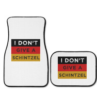 I Dont Give A Schnitzel Funny Oktoberfest Full Set Car Mats | Artistshot