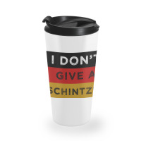 I Dont Give A Schnitzel Funny Oktoberfest Travel Mug | Artistshot