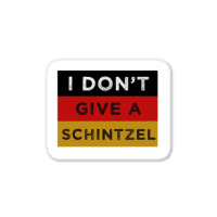 I Dont Give A Schnitzel Funny Oktoberfest Sticker | Artistshot