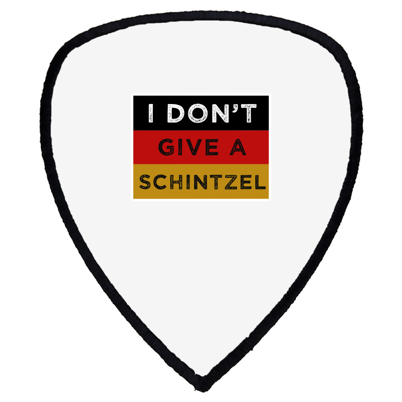 I Dont Give A Schnitzel Funny Oktoberfest Shield S Patch | Artistshot