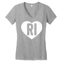 Rhode Island   Hometown State Pride New England Love T Shirt Women's V-neck T-shirt | Artistshot