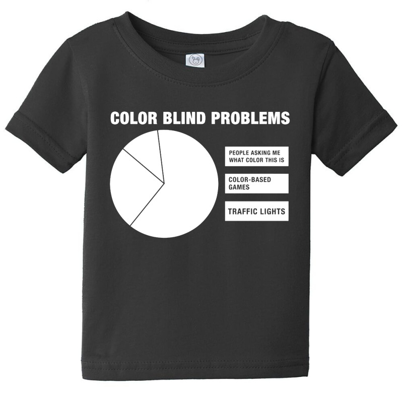 Color Blind Problems Baby Tee by Mblentot | Artistshot