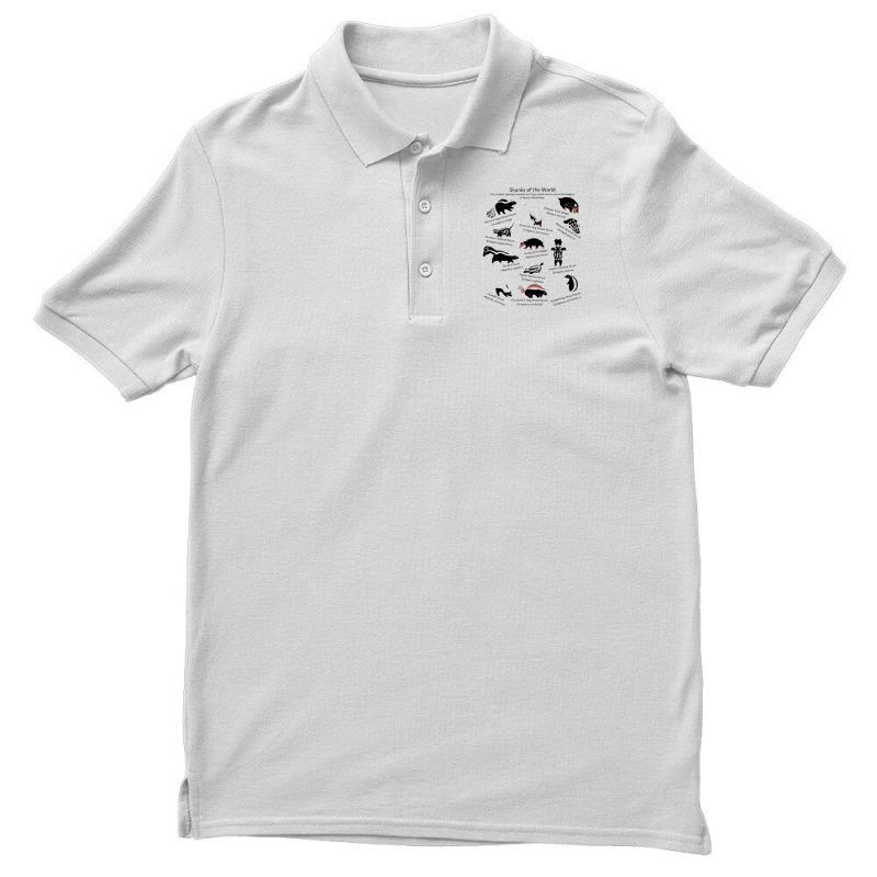 Skunks Of The World Species Of Mephitidae Men's Polo Shirt | Artistshot