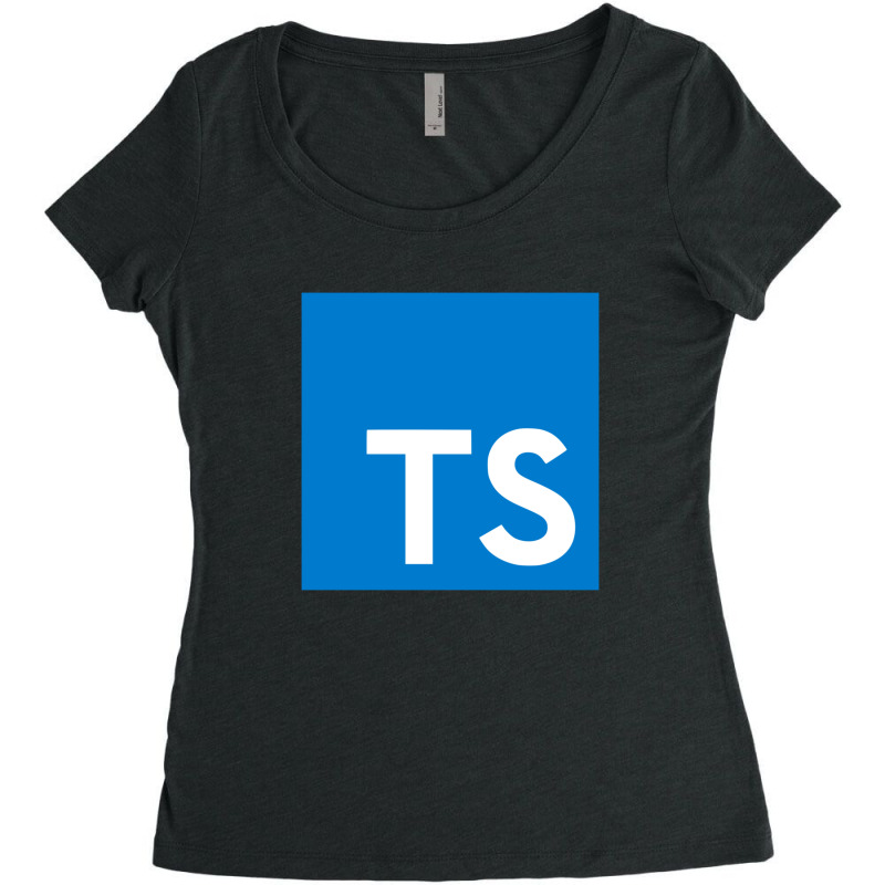 Typescript Women's Triblend Scoop T-shirt by cm-arts | Artistshot