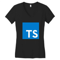 Typescript Women's V-neck T-shirt | Artistshot