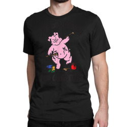 piggietees i'm not messy, i'm creative artist pig t shirt Classic T-shirt | Artistshot