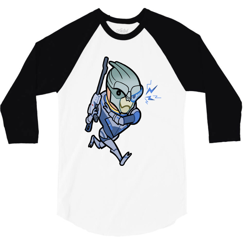 Garrus Vakarian 3/4 Sleeve Shirt by SilviaMartinez | Artistshot