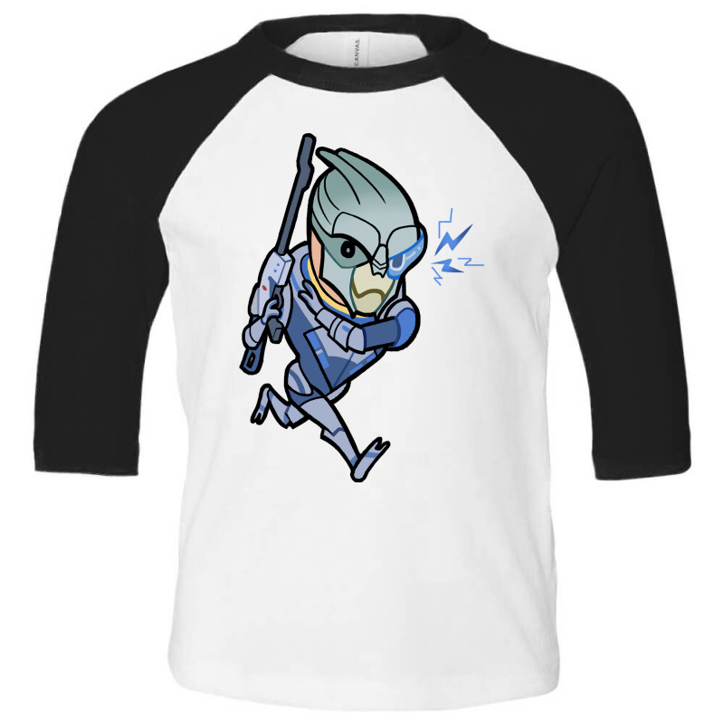 Garrus Vakarian Toddler 3/4 Sleeve Tee by SilviaMartinez | Artistshot