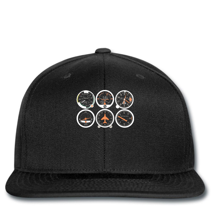 Basic Six Flight Instruments Printed hat by CharlesDiya | Artistshot