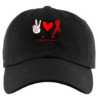 Peace Love Cure Hemophilia Awareness T Shirt Kids Cap | Artistshot