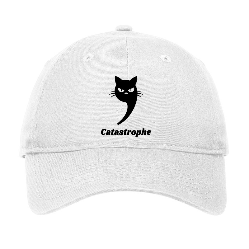 Funny Grammar Cat Adjustable Cap by Sripit | Artistshot