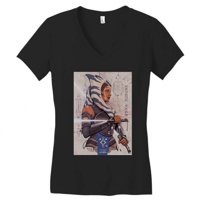 Rebels Clone Wars Ahsoka Tano Classic Women's V-Neck T-Shirt by cm-arts | Artistshot