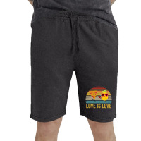 Love Cute Pride Pineapple Pizza Vintage Short | Artistshot