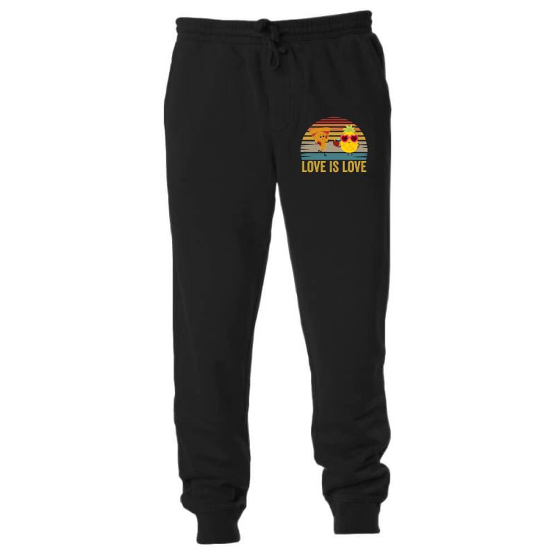 Love Cute Pride Pineapple Pizza Unisex Jogger | Artistshot