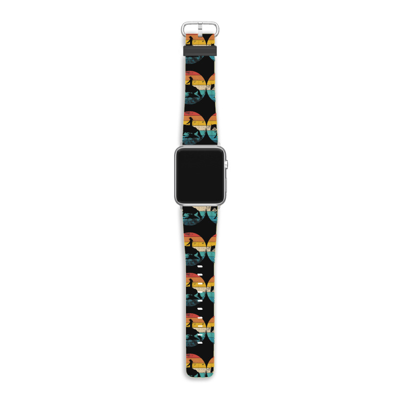 Western Rider Reining Quarter Horse Sliding Stop Day Gift Apple Watch Band | Artistshot