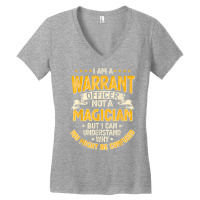 Funny Warrants Officer Not A Magician Warrants Officer T Shirt Women's V-neck T-shirt | Artistshot