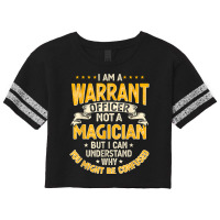 Funny Warrants Officer Not A Magician Warrants Officer T Shirt Scorecard Crop Tee | Artistshot