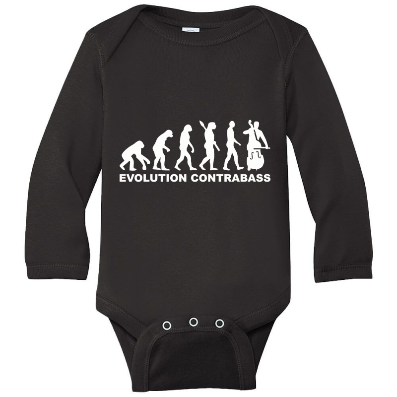 Contrabass Evolution P Long Sleeve Baby Bodysuit by zunkgm | Artistshot