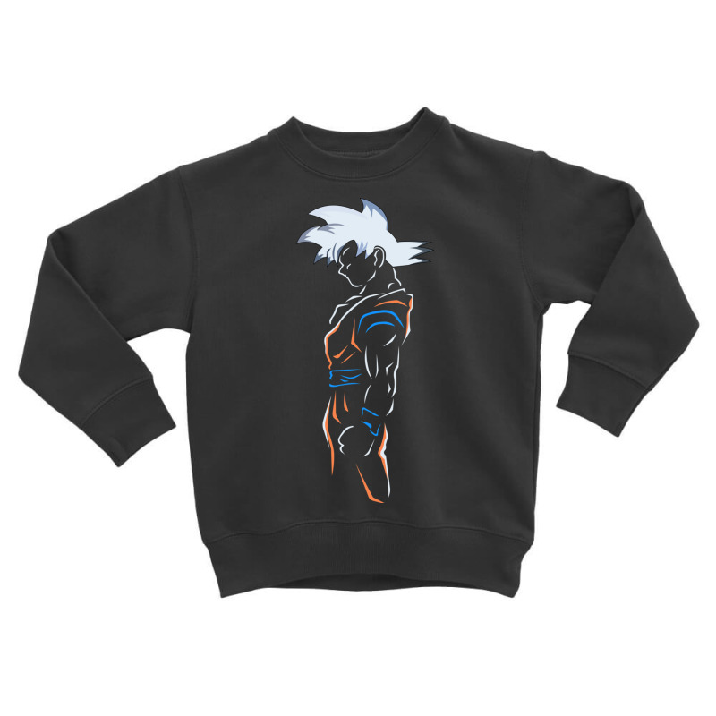 Goku Outline Toddler Sweatshirt by ardylanda | Artistshot