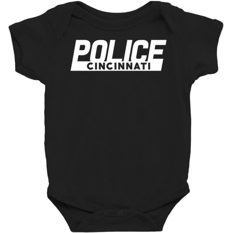 City Of Cincinnati Police Officer Ohio Policeman T Shirt Baby Bodysuit | Artistshot