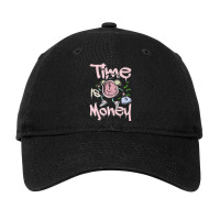 Time Is Money Clock Dripping Retro Easter 5s Matching Premium Adjustable Cap | Artistshot