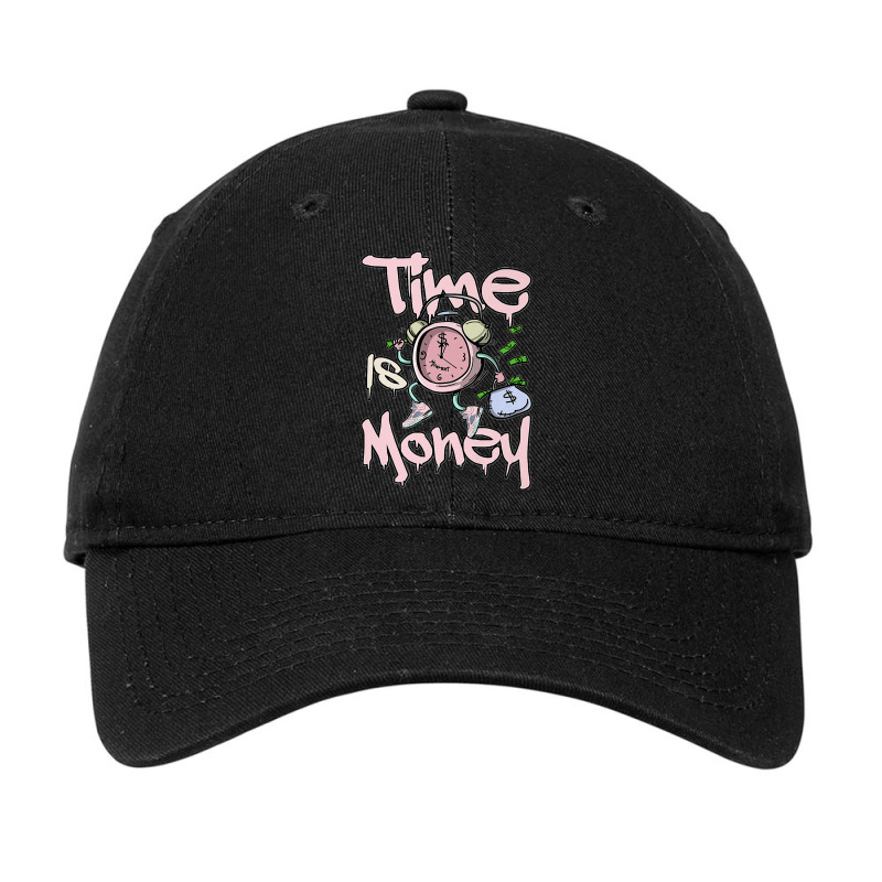 Time Is Money Clock Dripping Retro Easter 5s Matching Premium Adjustable Cap by LisaMarieRangel | Artistshot