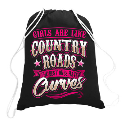 Womens Curvy Girl Country Dirt Road Western Rodeo Cowgirl Curves Music ...