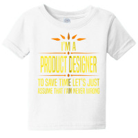 Im A Product Designer Zip Hoodie Baby Tee | Artistshot