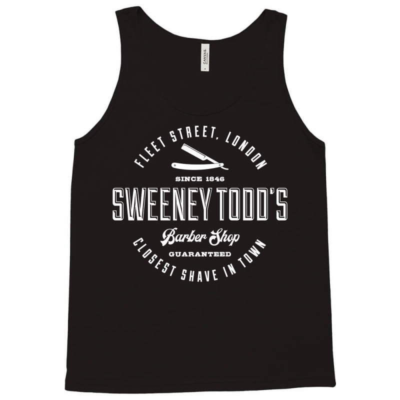 Sweeney Todd's Barber Shop Tank Top | Artistshot