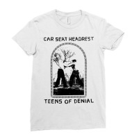 Denial Ladies Fitted T-shirt | Artistshot