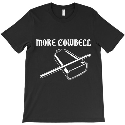 Cowbell T-shirt Designed By Aukey Driana