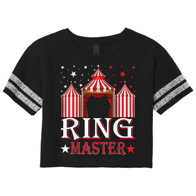 Ringmaster Circus Theme Amusement Park Carnival Party T Shirt Scorecard Crop Tee by cm-arts | Artistshot