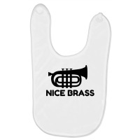 Nice Brass Trumpet Baby Bibs | Artistshot