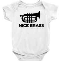 Nice Brass Trumpet Baby Bodysuit | Artistshot