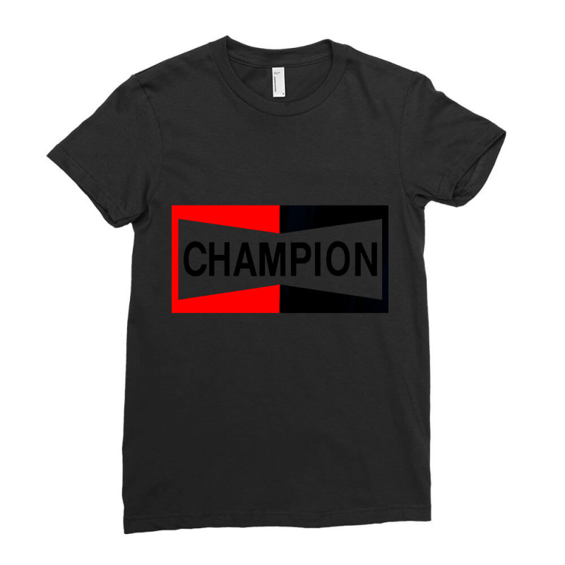 Champion Brad Pitt Hollywood Ladies Fitted T-Shirt by poppyallen | Artistshot