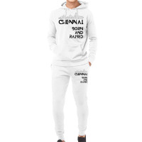 Chennai   Born And Raised Premium T Shirt Hoodie & Jogger Set | Artistshot