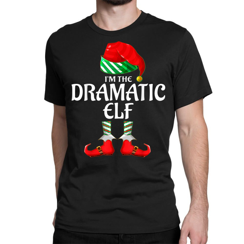 Dramatic Elf Group Matching Family Christmas Funny T Shirt Classic T-shirt by cm-arts | Artistshot