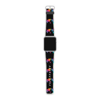 World Map Travel Countries Geography Color Painting Art Funny Men Apple Watch Band | Artistshot