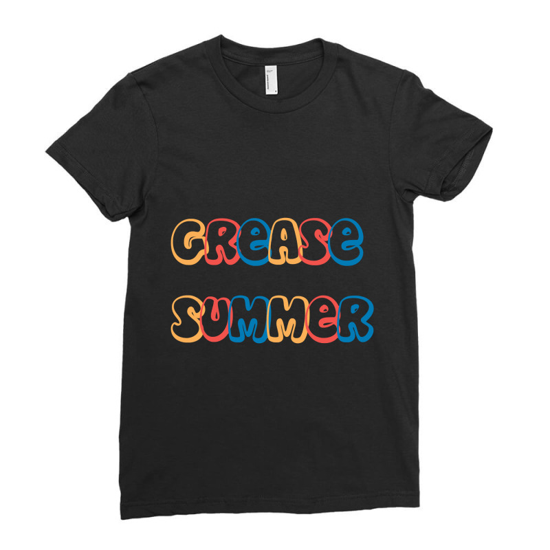 Grease Summer  (3)-h0i67 Ladies Fitted T-Shirt by Jankonen637 | Artistshot