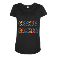 Grease Summer  (3)-h0i67 Maternity Scoop Neck T-shirt | Artistshot