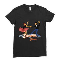 Grease Summer  (16) Ladies Fitted T-shirt | Artistshot