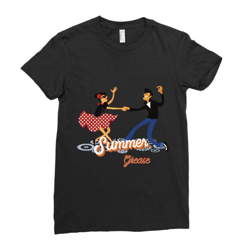 Grease Summer  (16) Ladies Fitted T-Shirt by Jankonen637 | Artistshot