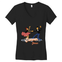 Grease Summer  (16) Women's V-neck T-shirt | Artistshot