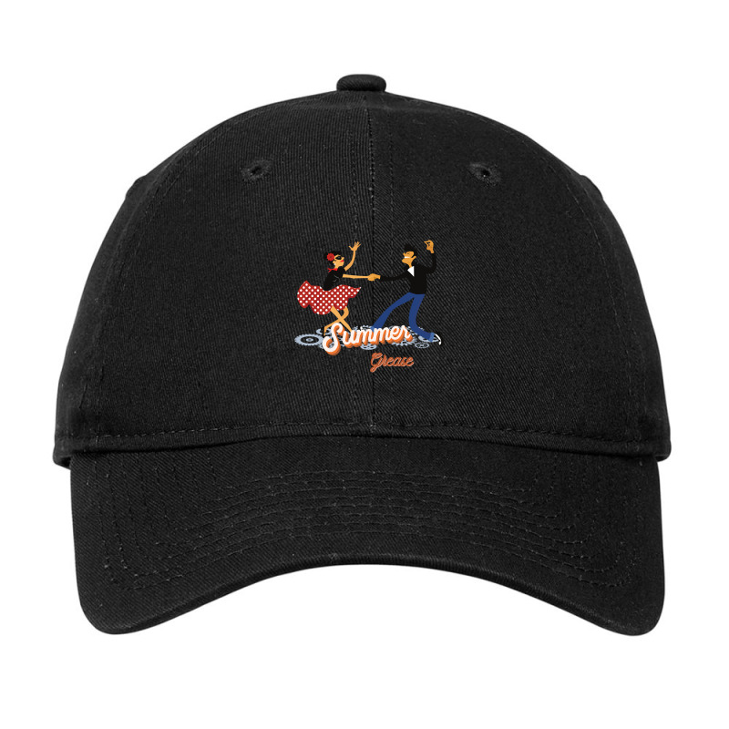 Grease Summer  (16)-s0t2k Adjustable Cap by Jankonen637 | Artistshot